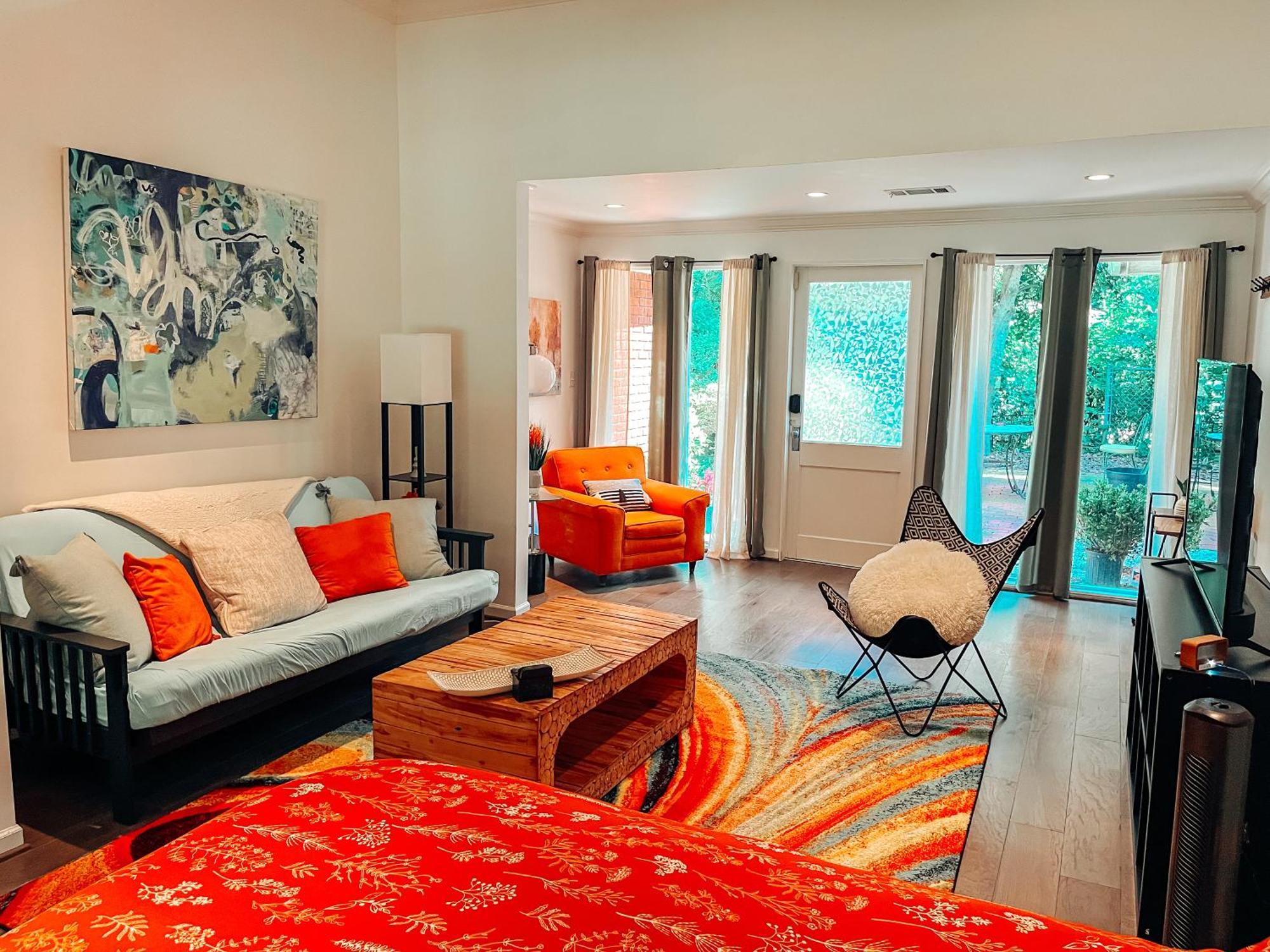 Cozy Guest House Studio Apartment Greensboro Esterno foto