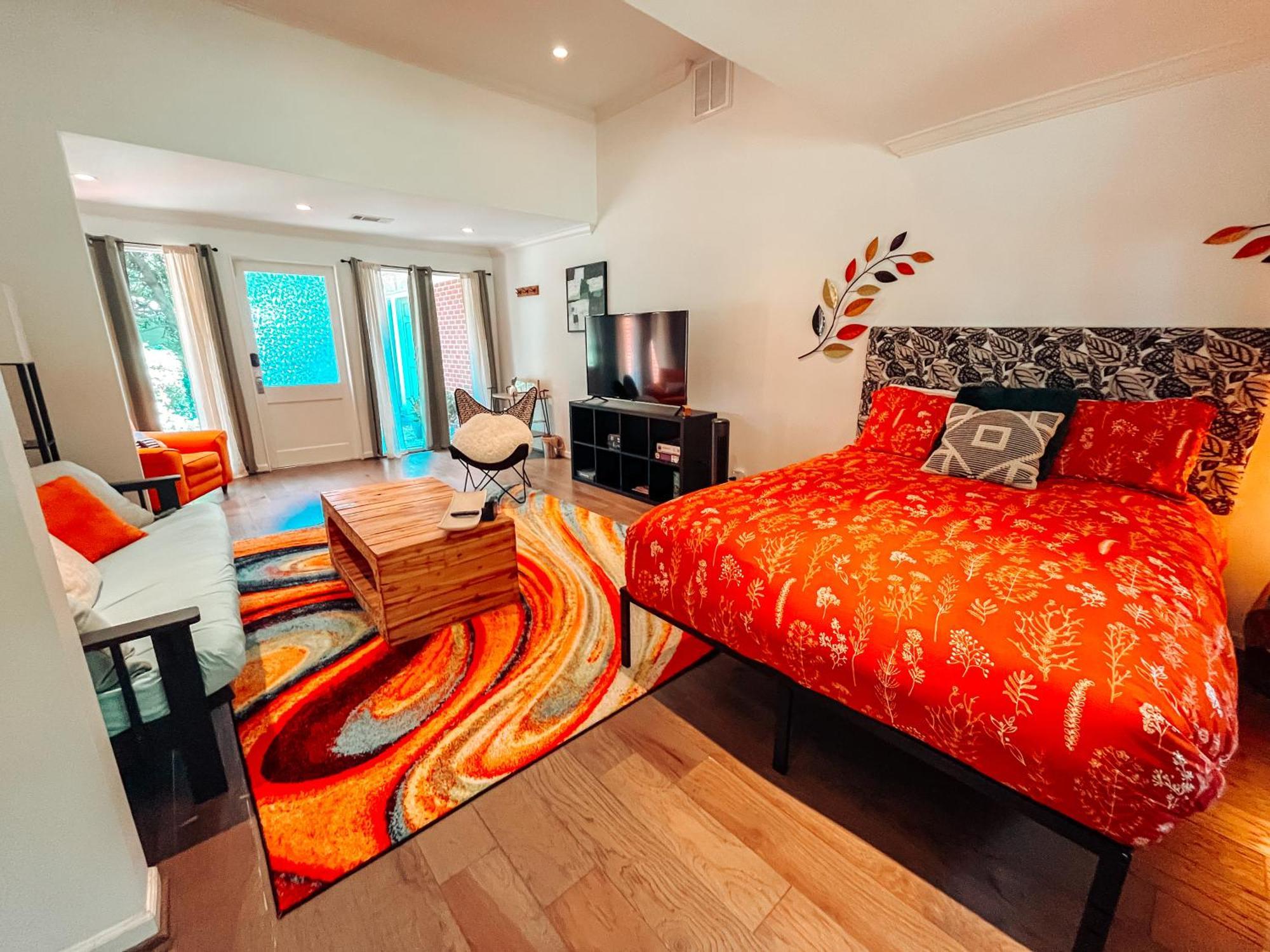 Cozy Guest House Studio Apartment Greensboro Esterno foto